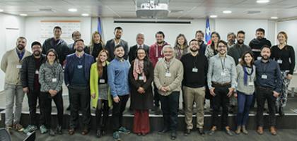 Foto de docentes de la Escuela de Kinesiologia